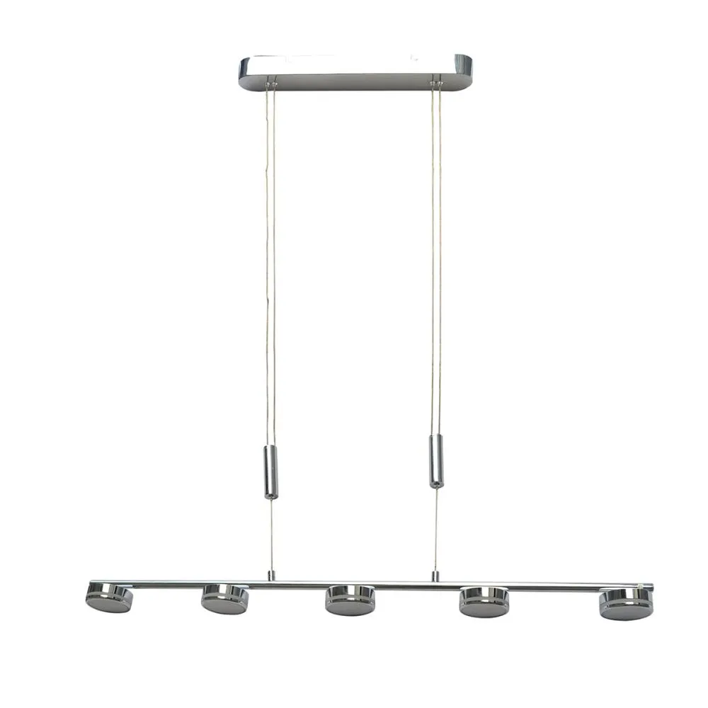 Italux Paloma Függeszték LED 25W meleg fehér 2250lm króm /...