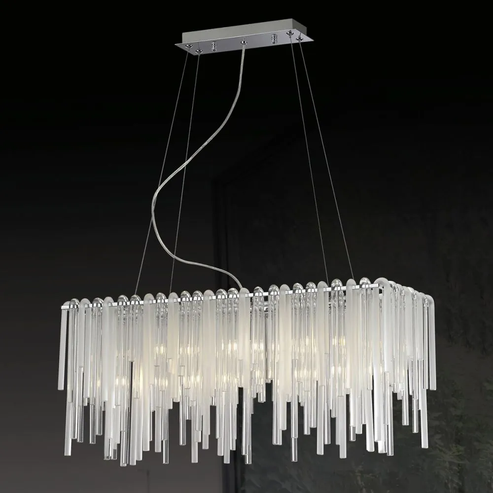 Italux Eon Függeszték G9 7x40W króm