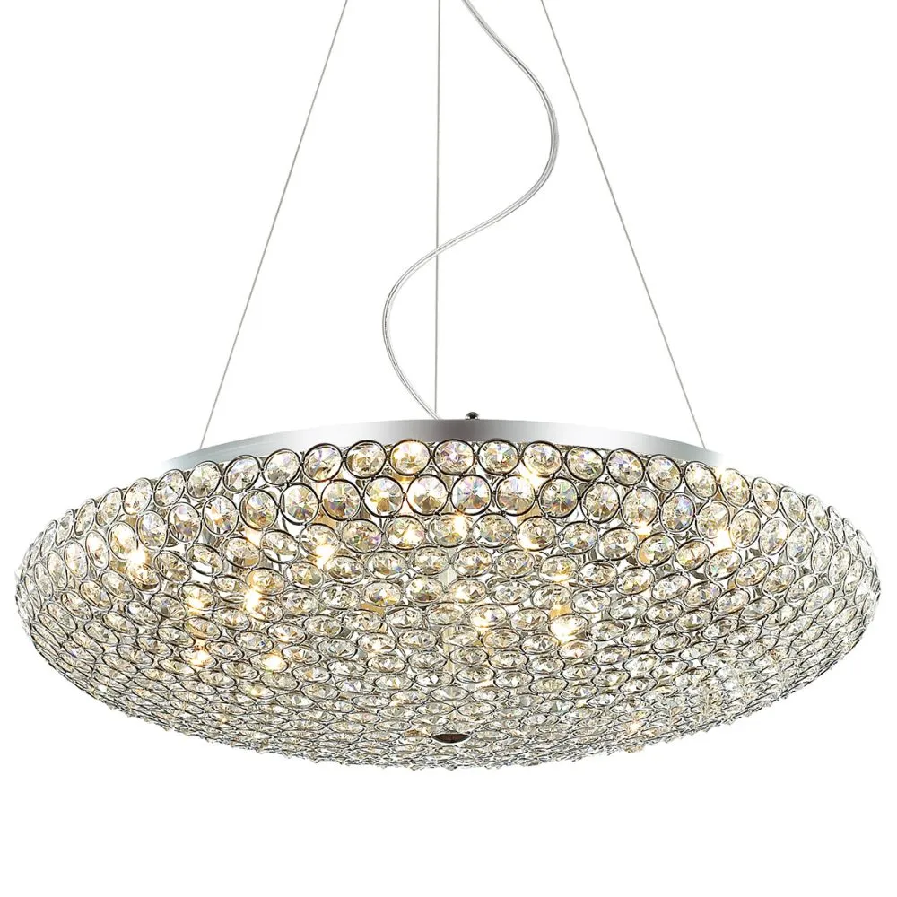 Italux Santo Beltéri függeszték G9 12x40W króm /KIFUTÓ!!/...