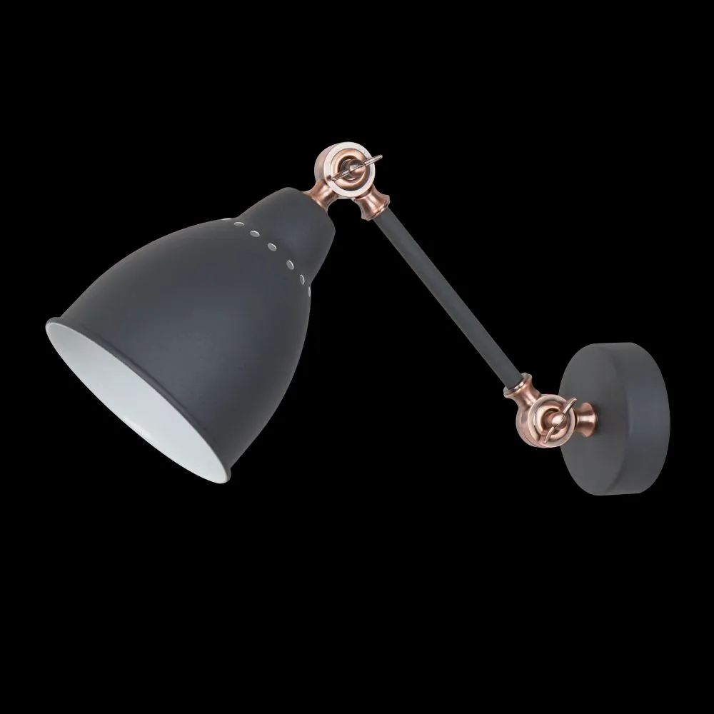 Italux Sonny E27 60W  szürke IT-MB-HN5010-1-B