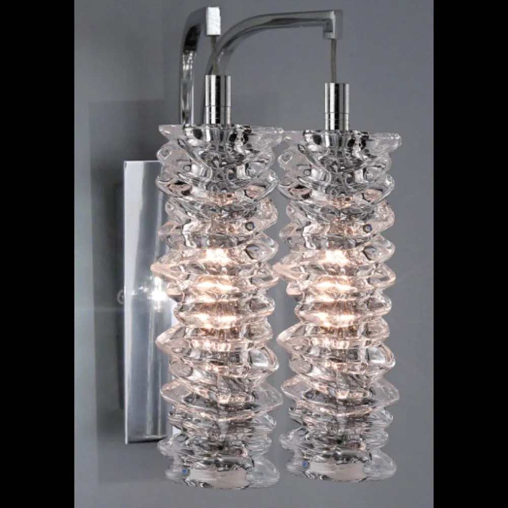 Italux Iva Beltéri fali lámpa G4 2x20W króm