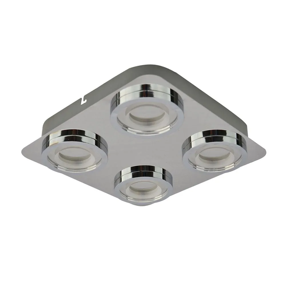 Italux Aurore Beltéri LED mennyezeti lámpa 20W 1600lm mele...