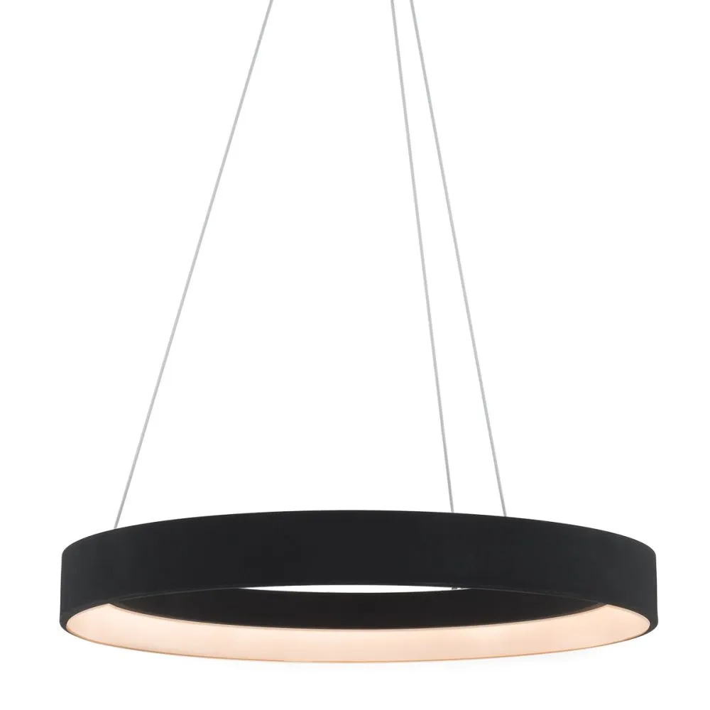 Italux Regallo Függeszték LED 28W meleg fehér 2200lm feket...