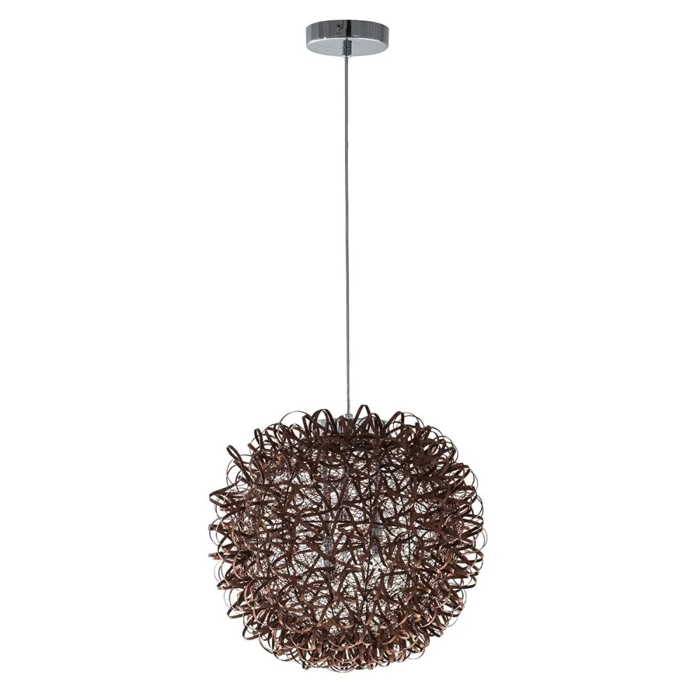 Italux Morotai Függeszték G9 3x33W barna /KIFUTÓ!!/