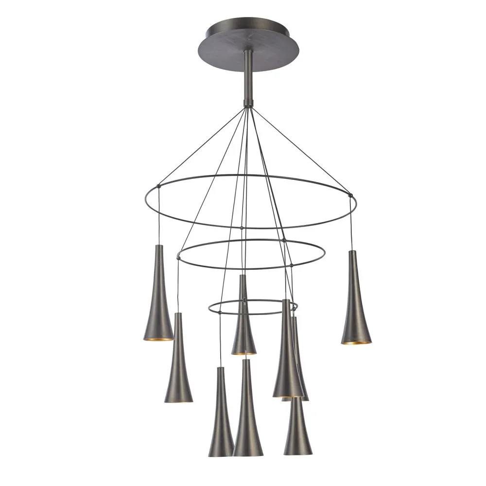 ITALUX Luca Függeszték LED 45W meleg fehér 4050lm barna /K...