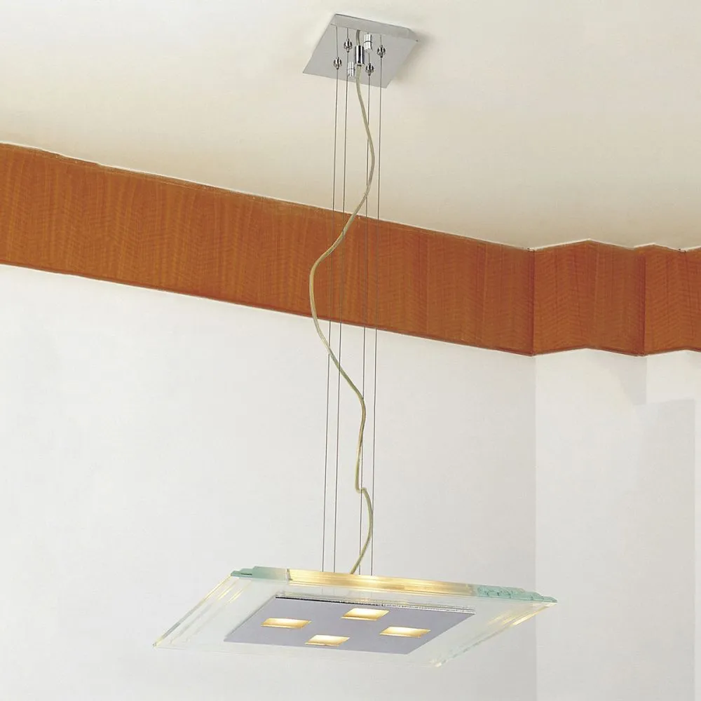 Italux Pascal Függeszték G9 4x40W króm/KIFUTÓ!!/