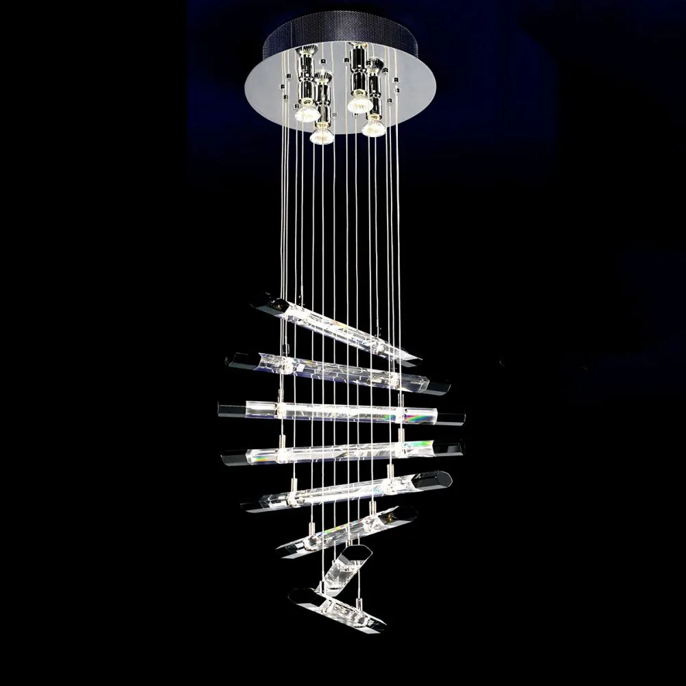 Italux Spyro Függeszték GU10,G4 50W, 10W króm/KIFUTÓ!!/...