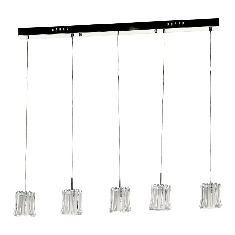 Italux Santiago Beltéri függeszték G4 20W króm /KIFUTÓ!!/...