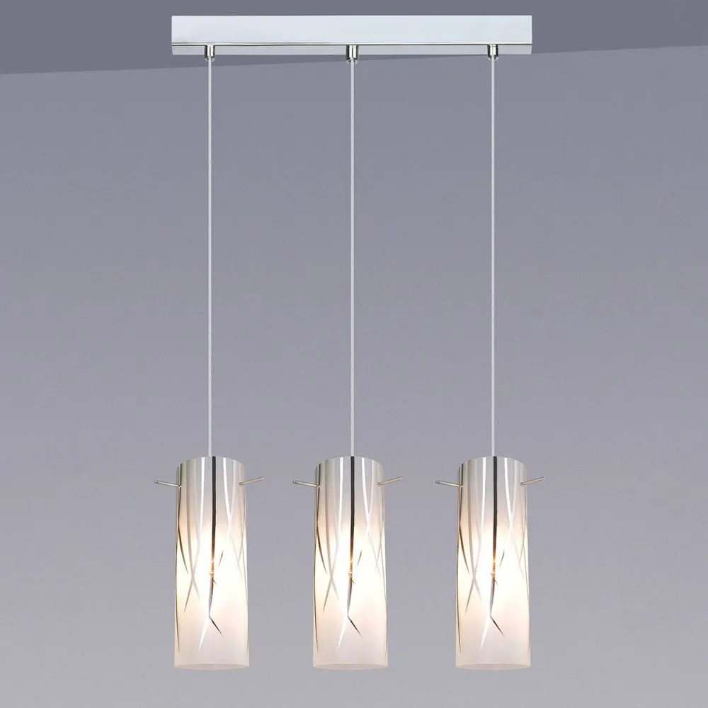 Italux Kosma Függeszték E14 3x40W króm