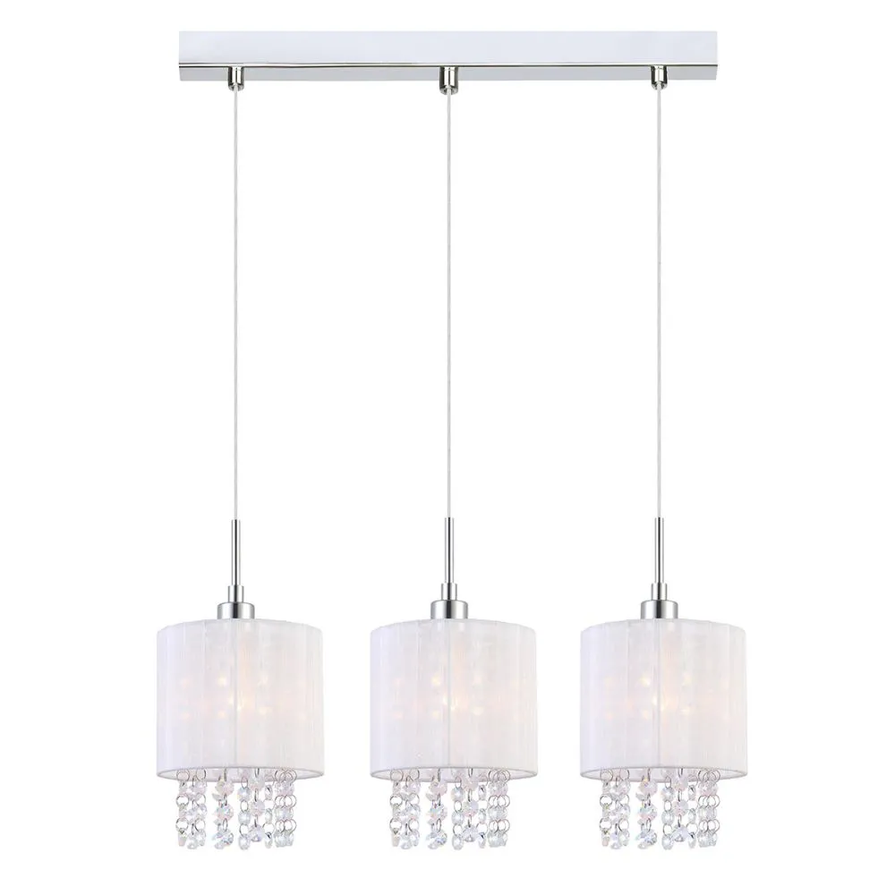 Italux Astra Függeszték E14 3x40W fehér 