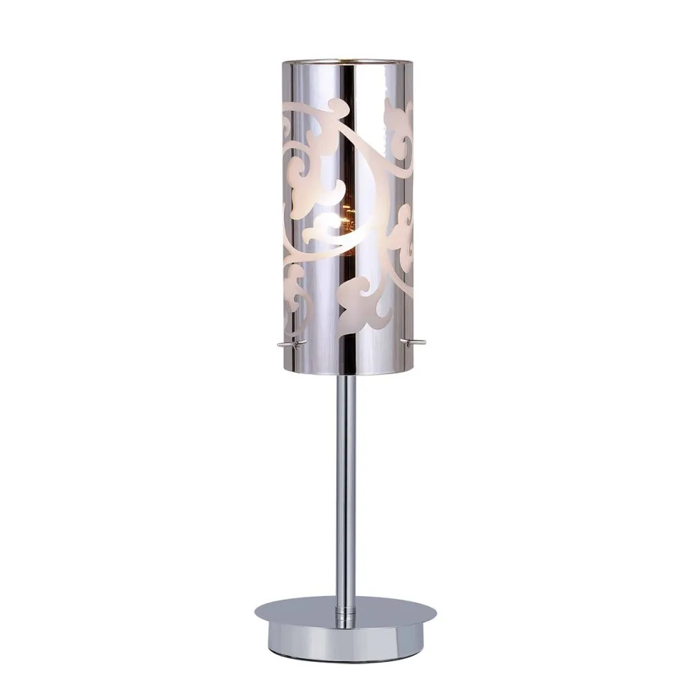 Italux Laura Éjjeli lámpa E27 60W króm