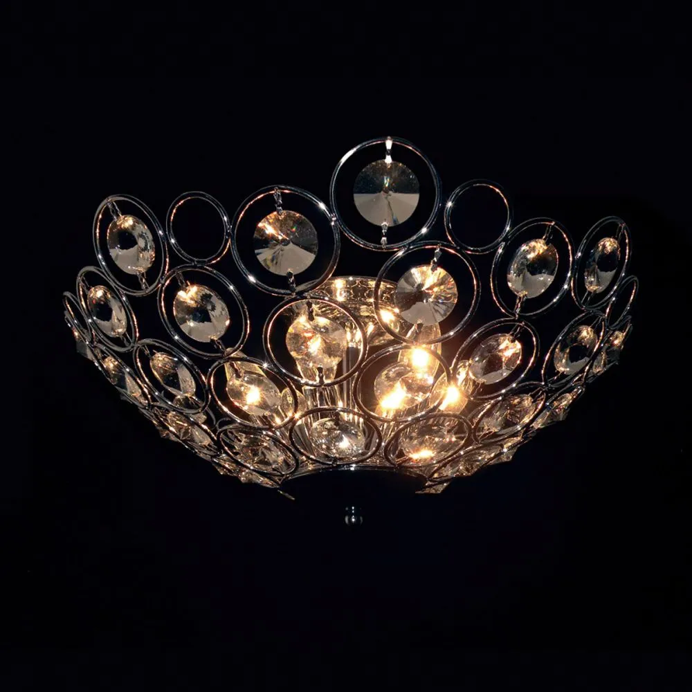 Italux Kalila Beltéri mennyezeti lámpa E14 6x40W üveg