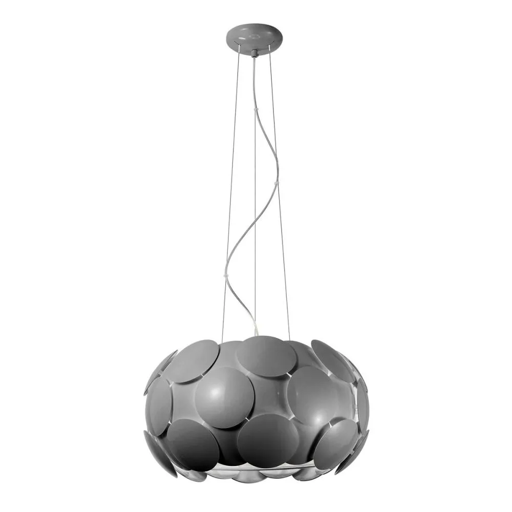 Italux Santina GR  Függeszték E27 6x60W szürke /KIFUTÓ!!/...