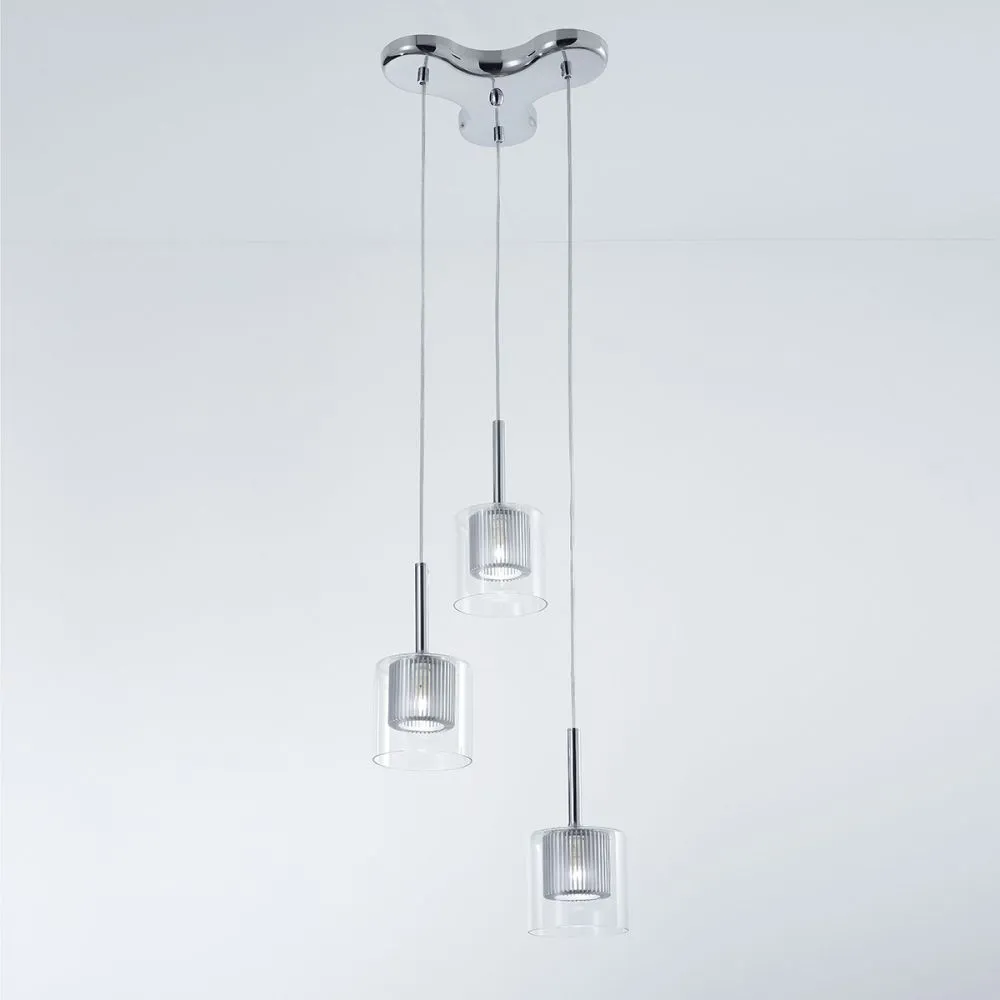 Italux Estiva Beltéri függeszték G9 3x42W króm /KIFUTÓ!!/...