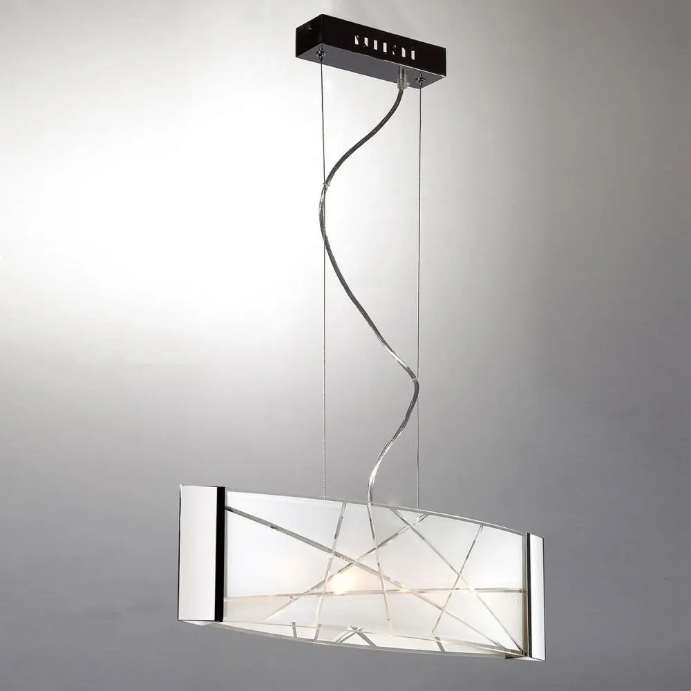 Italux Abigail Függeszték G9 4x28W króm/KIFUTÓ!/