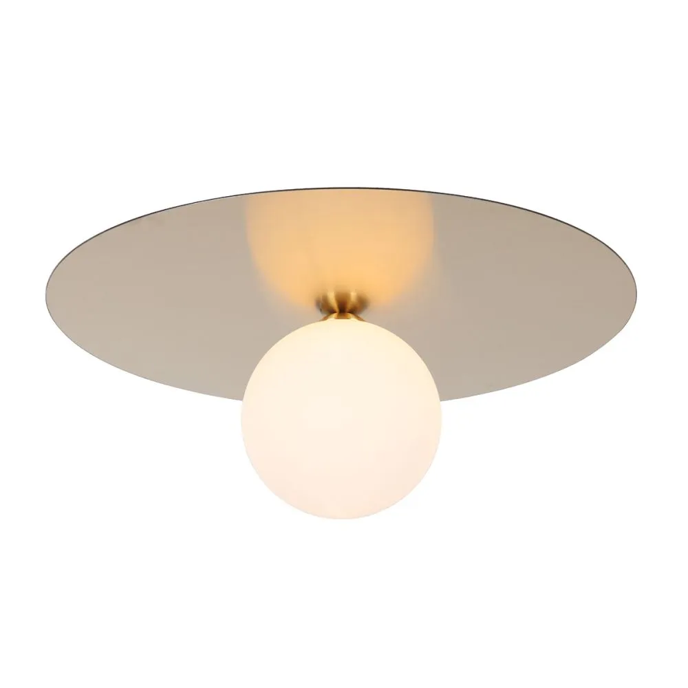 Italux Spoletto Beltéri mennyezeti lámpa G9 40W arany/szür...