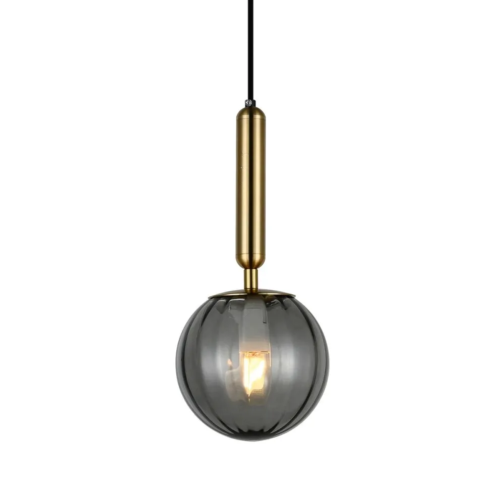 Italux Ravena Függeszték E27 5W sárgaréz