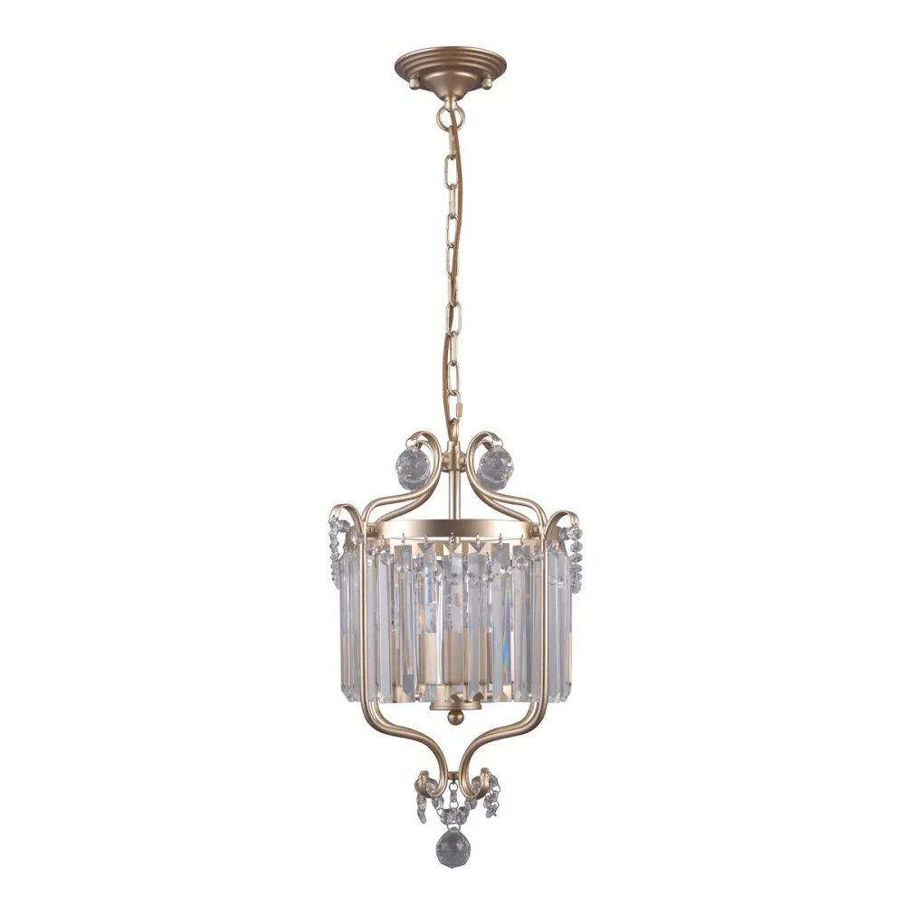 Italux Rinaldo Beltéri függeszték E14 3x40W arany /KIFUTÓ!...