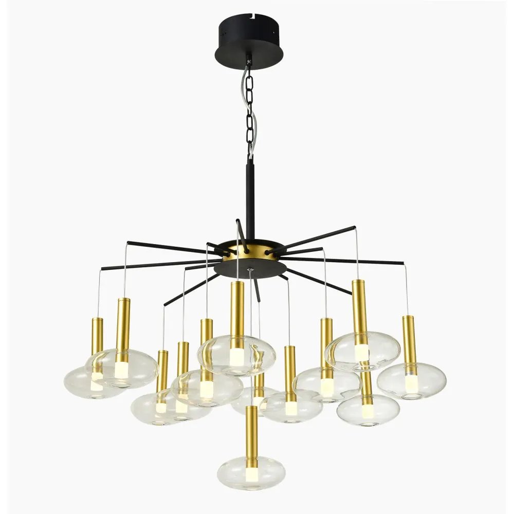 Italux Hasselt Függeszték LED meleg fehér arany