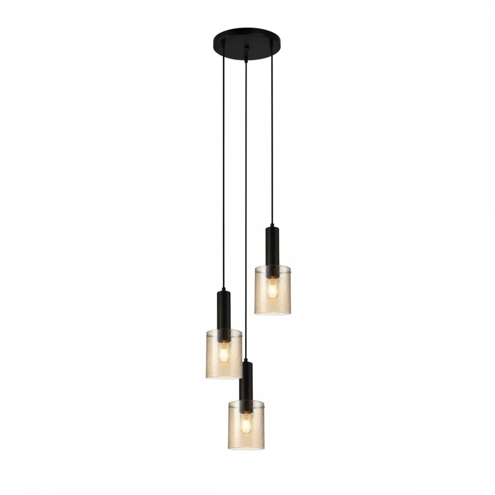 Italux Sardo Rain  IT-PND-5581-3A-BK+RNAMB /KIFUTÓ!!/