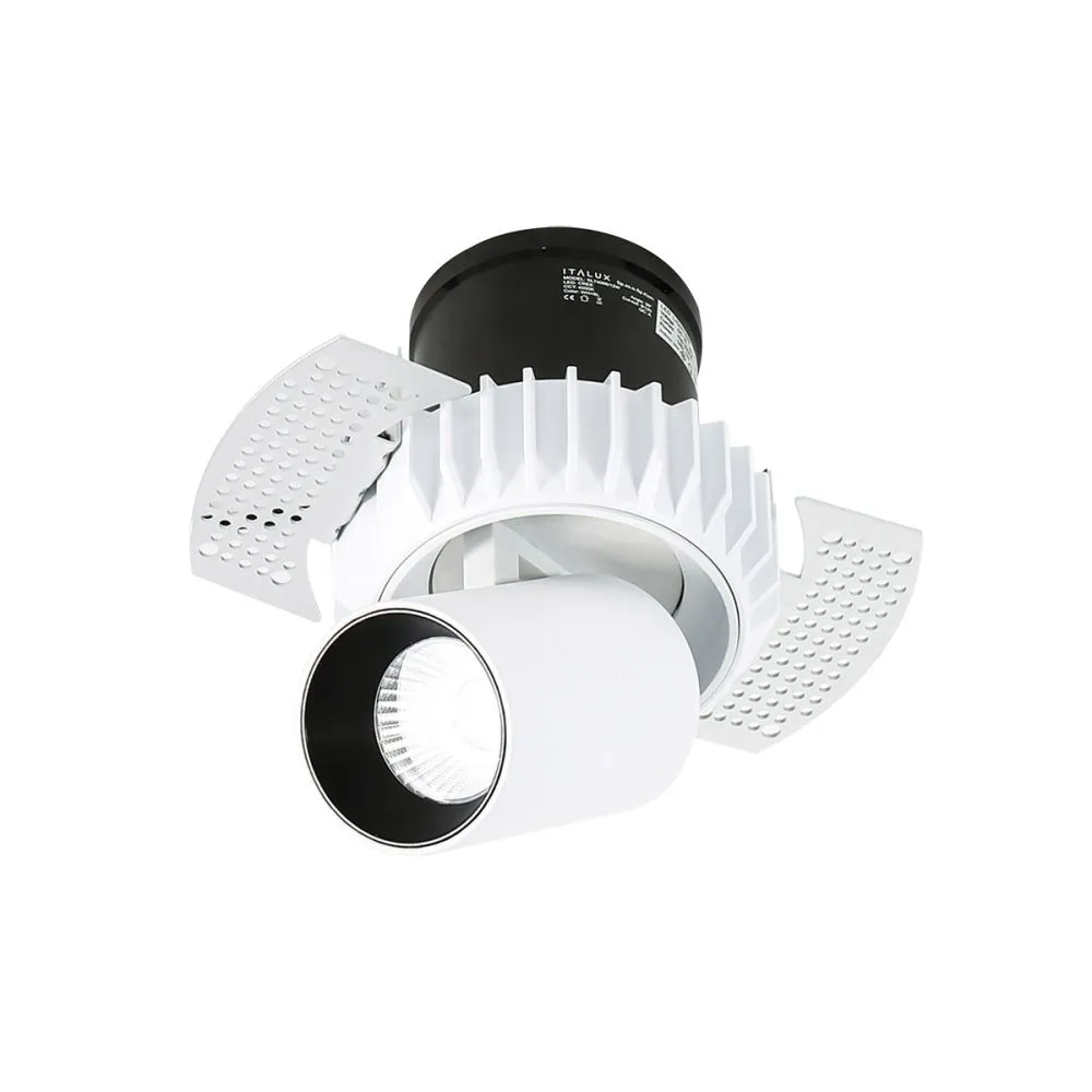 Italux Gemma Trimless 4000K  IT-SL74066/12W 4000K WH+BL /K...