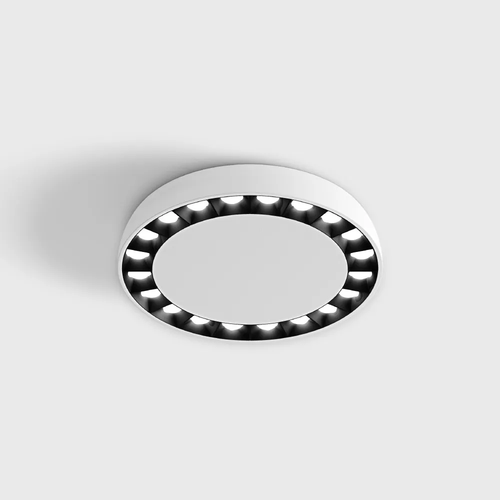 Surface mounted luminaire TURBINE, D191mm, H54mm, CREE LED...