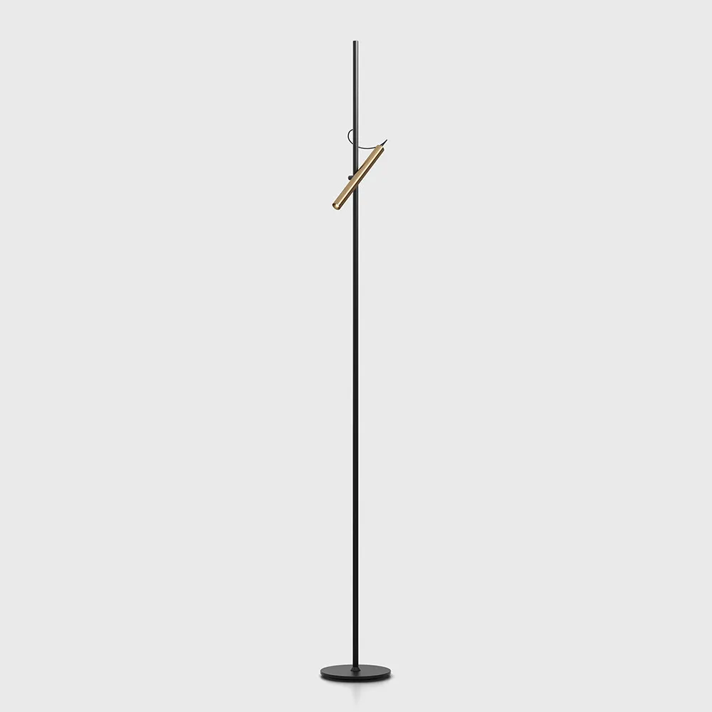 Floor luminaire POINTER FLOOR. D200mm, d25mm,  H1800mm, 6W...