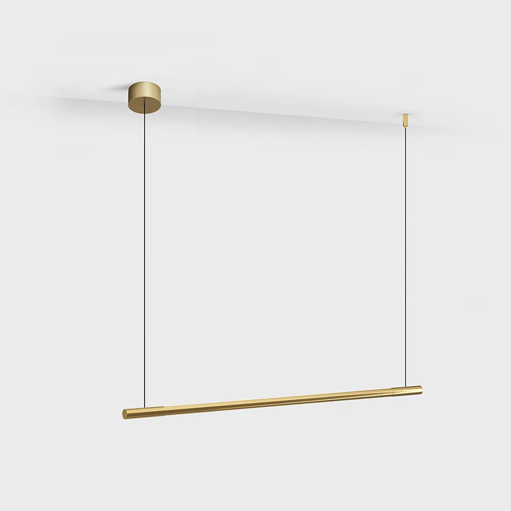 Suspended luminaire SLIMLINE. L700mm, D18mm, bridgelux 283...