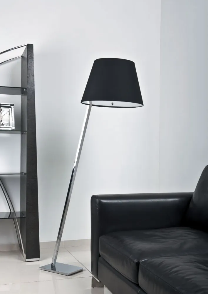 Maxlight ORLANDO  állólámpa fekete chrom - MAX-5103F/BL