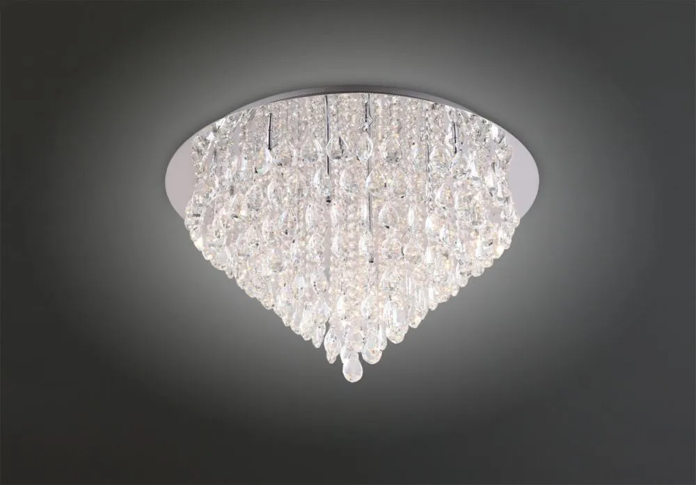 Maxlight CORLEONE Beltéri mennyezeti lámpa G9 9x40W króm, ...