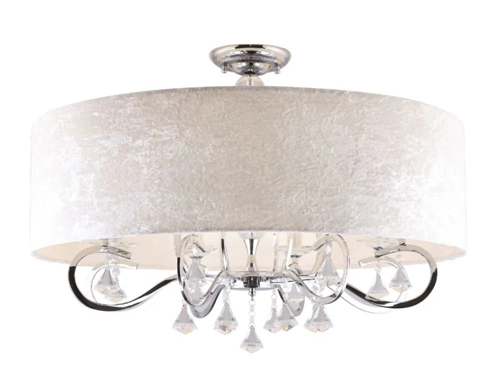 Maxlight AMSTERDAM Mennyezeti lámpa E14 8x40W króm