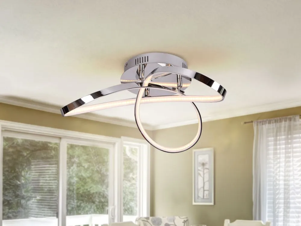 Maxlight INFINITY Mennyezeti lámpa króm