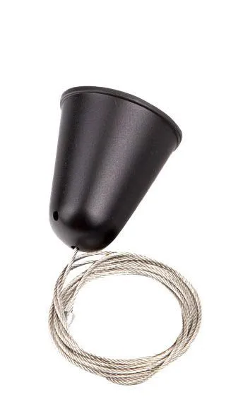 MAXLIGHT TRACK SUSPENSION WITHOUT CLAMP 5,0m BLACK MHT1-P5...