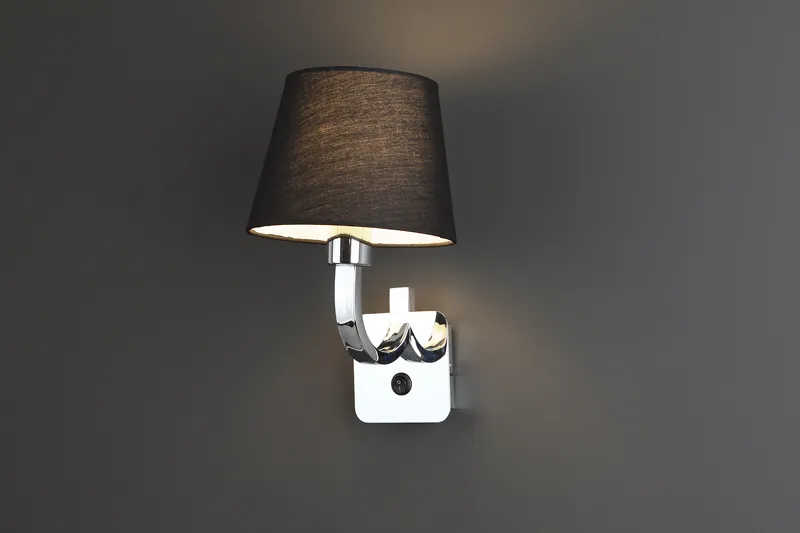 Maxlight DENVER Fali lámpa króm