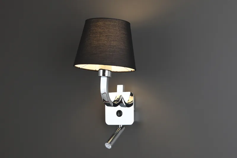 Maxlight DENVER Fali lámpa króm