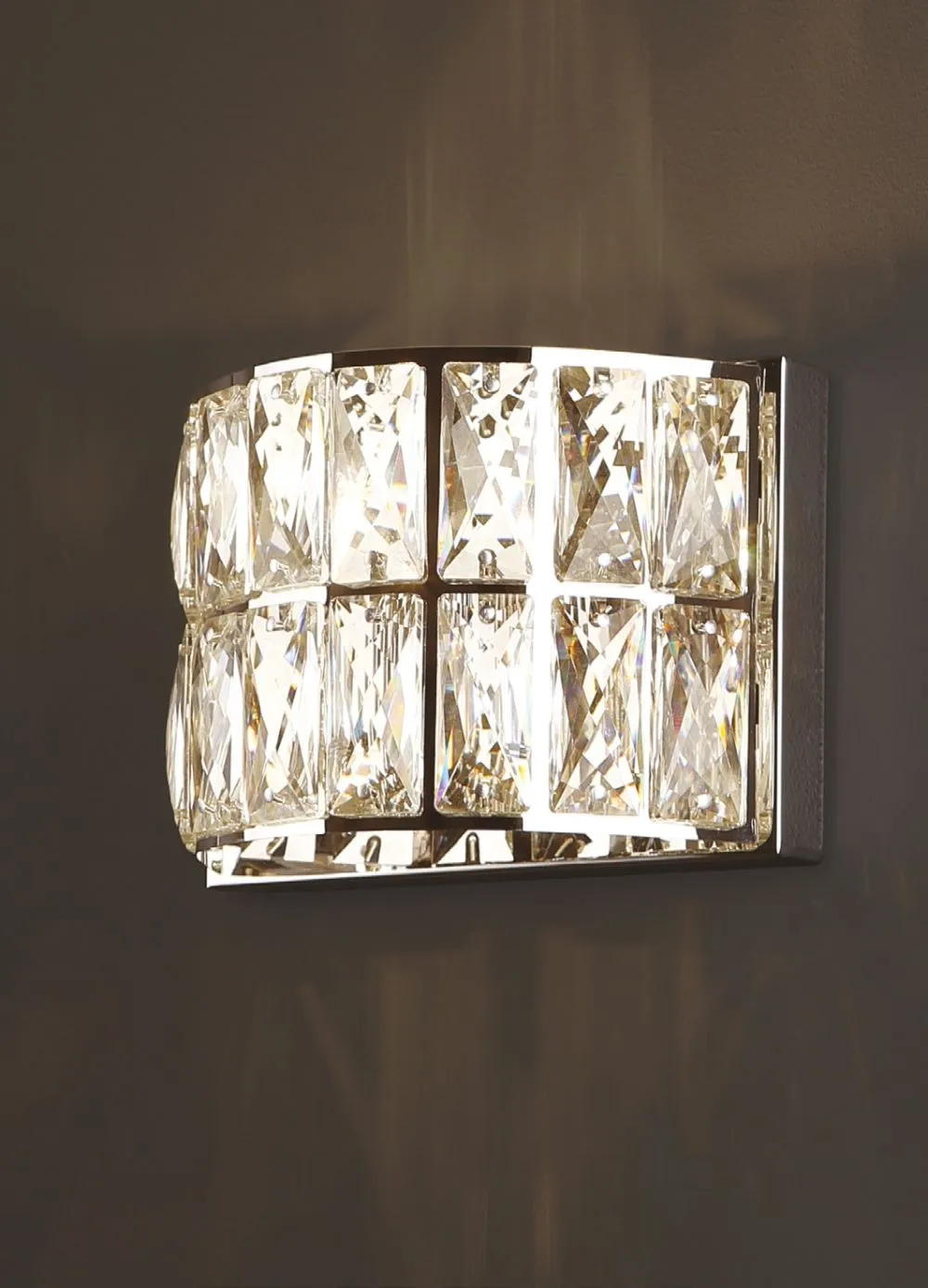 Maxlight DIAMANTE Fali lámpa króm