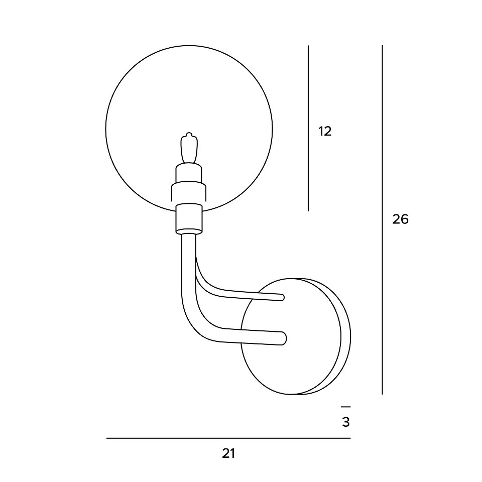 MAXLIGHT BUBBLE W0298