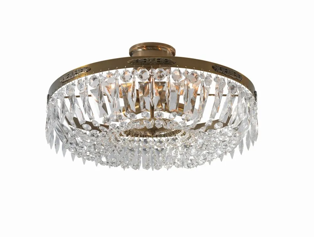 MARKSLÖJD HOVDALA Beltéri mennyezeti lámpa E14 4x40W bronz...