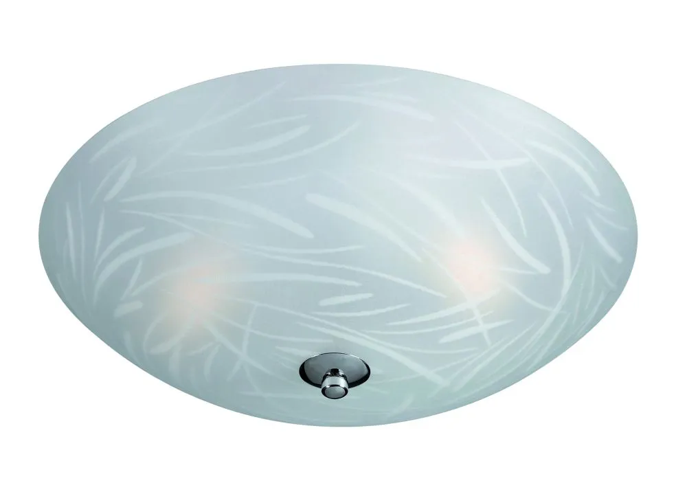 MARKSLÖJD ALFTA Beltéri mennyezeti lámpa E14 2x40W króm/üv...