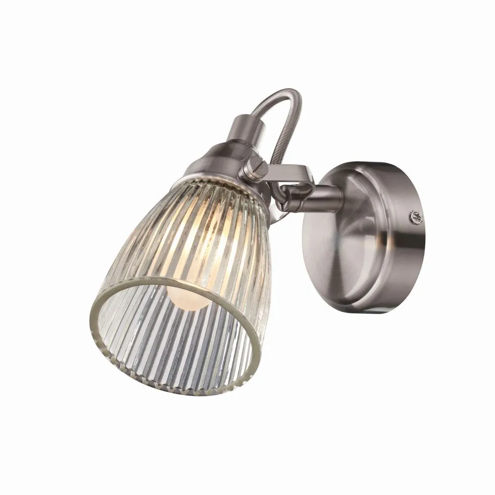 MARKSLÖJD LADA Falikar 1L Fém/átlátszó IP44