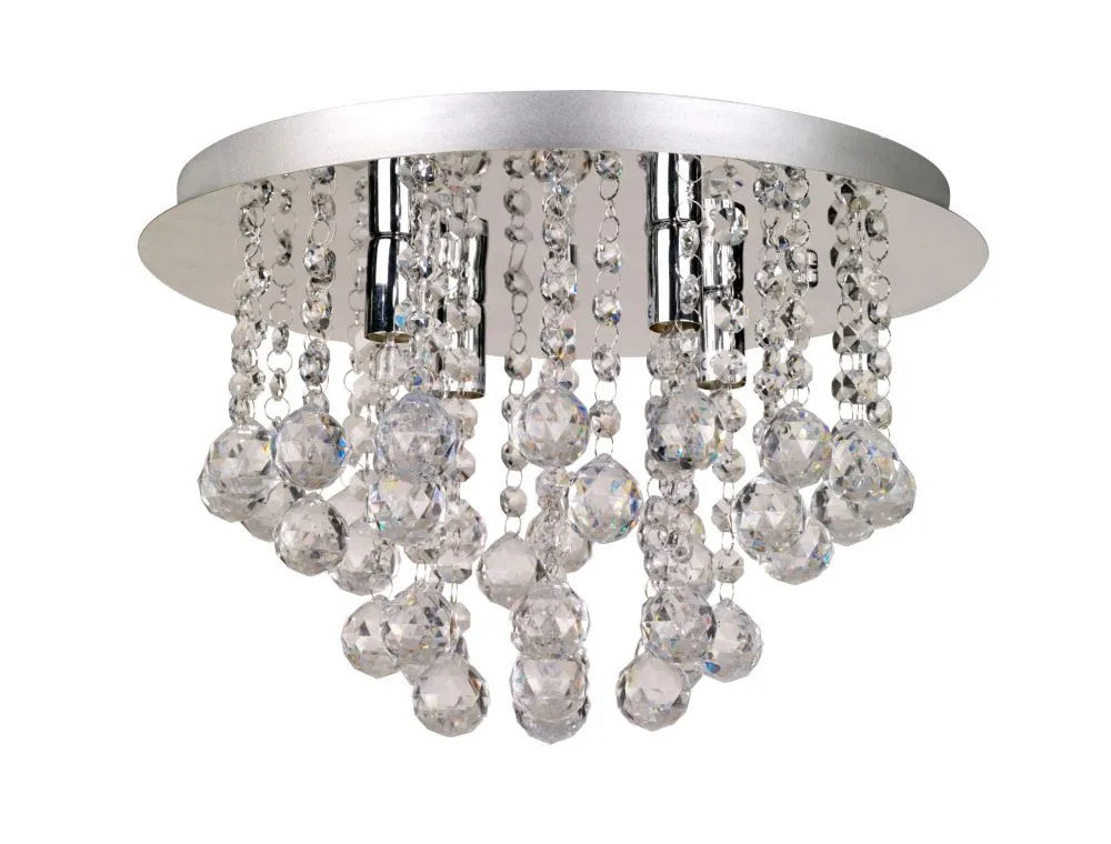 Markslöjd ARIES Beltéri mennyezeti lámpa G9 króm/üveg