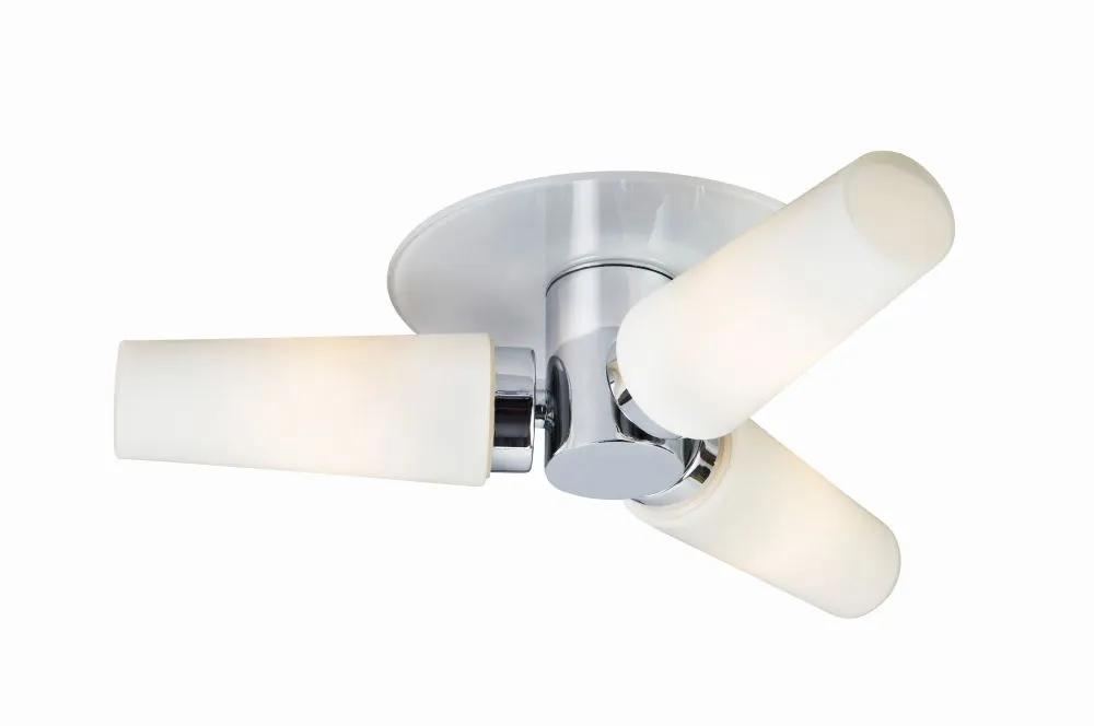 MARKSLÖJD MANSTAD LED Plafon 3L Bialy IP44