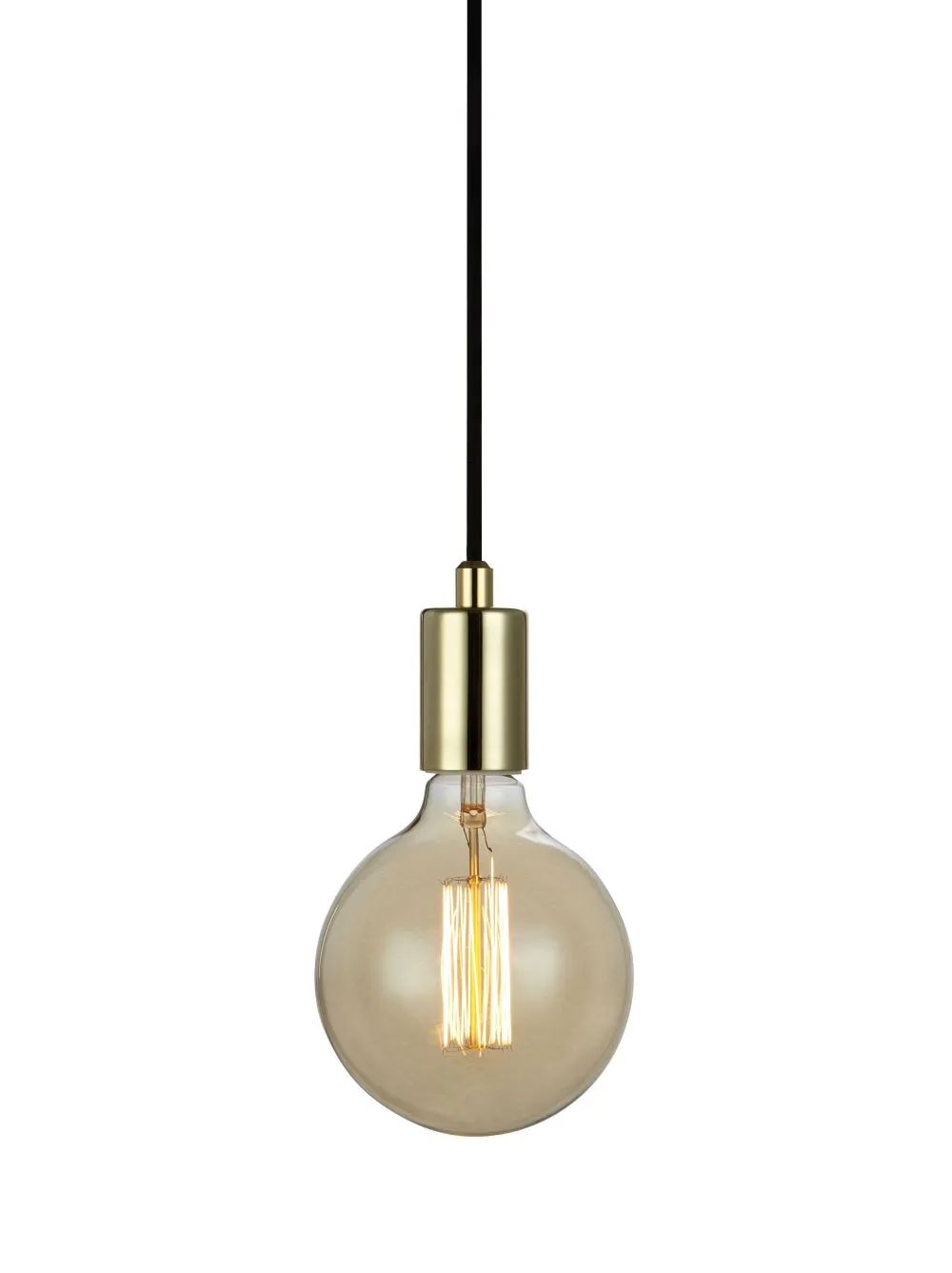 MARKSLÖJD SKY Függeszték E27 60W sárgaréz