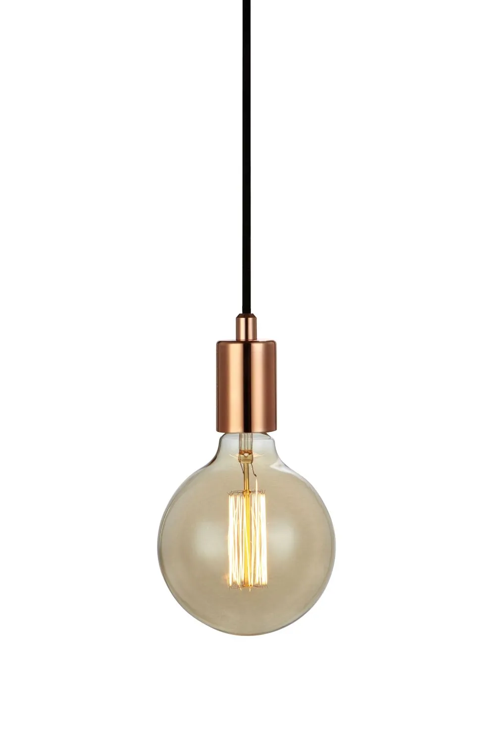 MARKSLÖJD SKY Függeszték E27 60W vörösréz