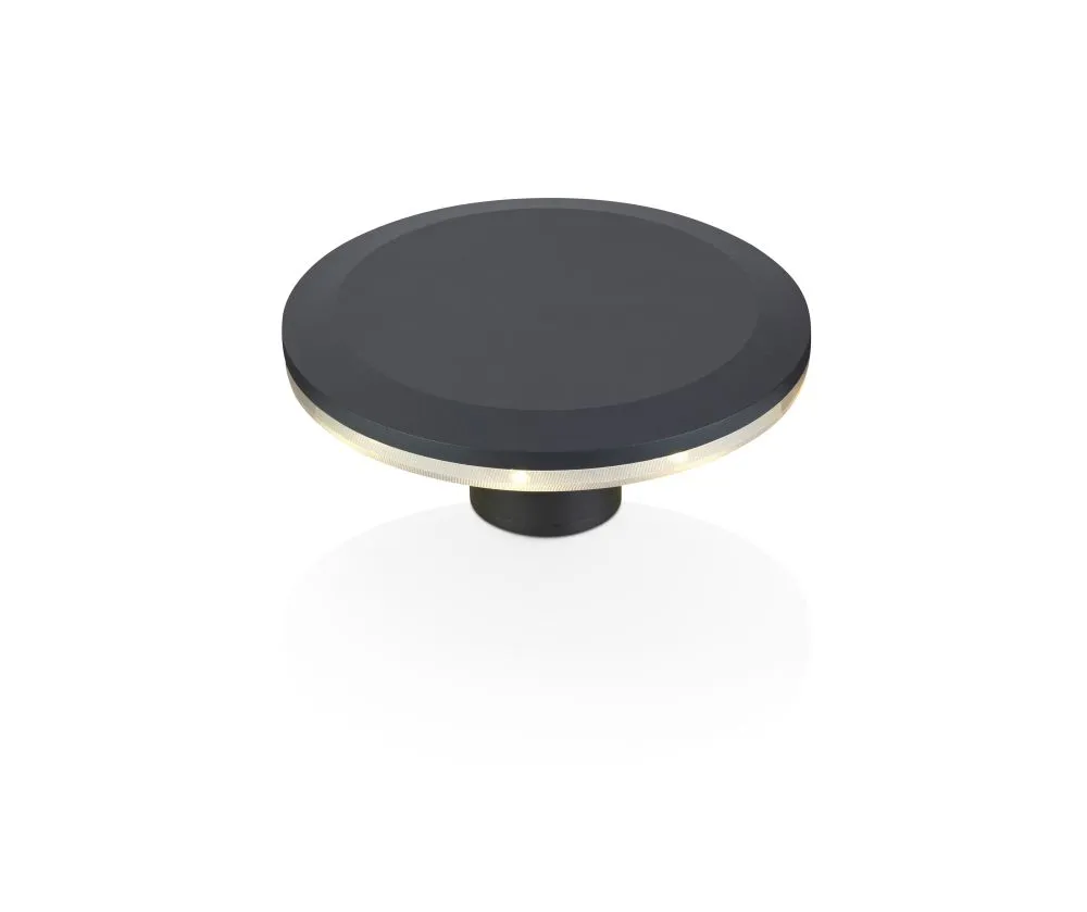 Markslöjd NOMAD fali Circular Dark Grey IP44