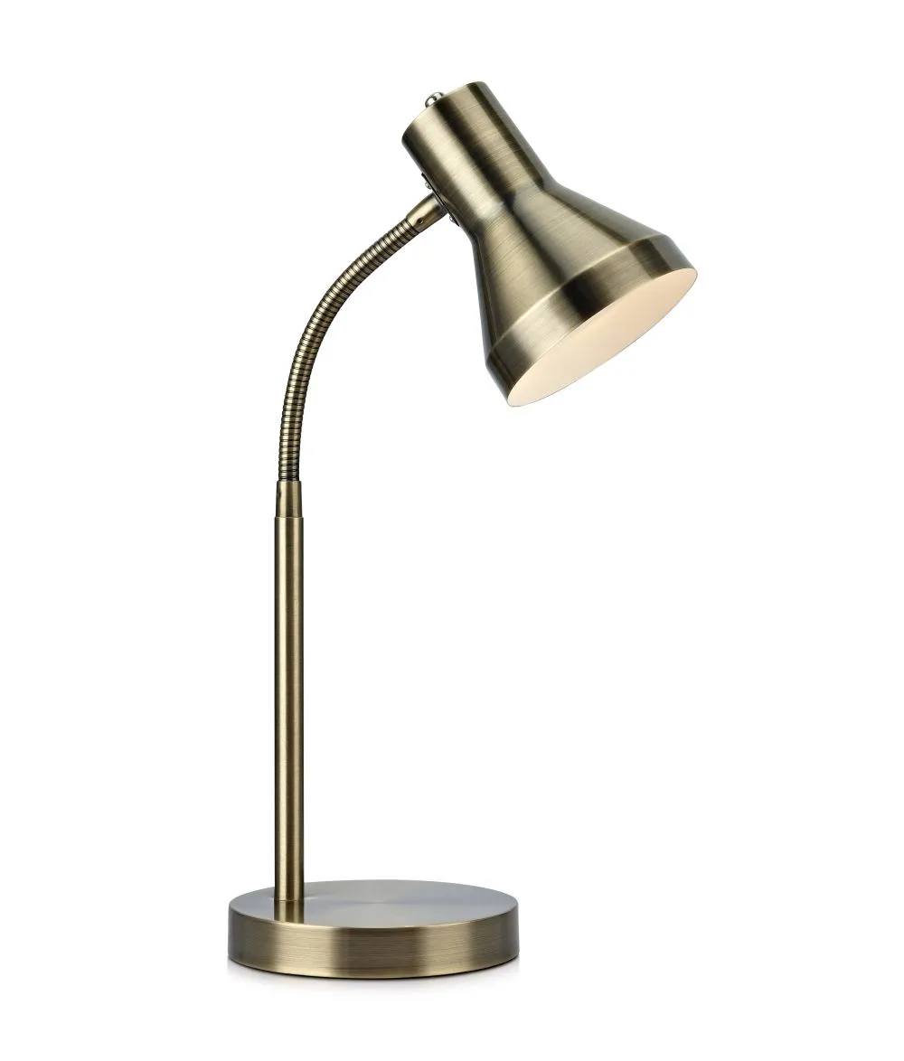 MARKSLÖJD CITI Íróasztali lámpa E27 40W bronz
