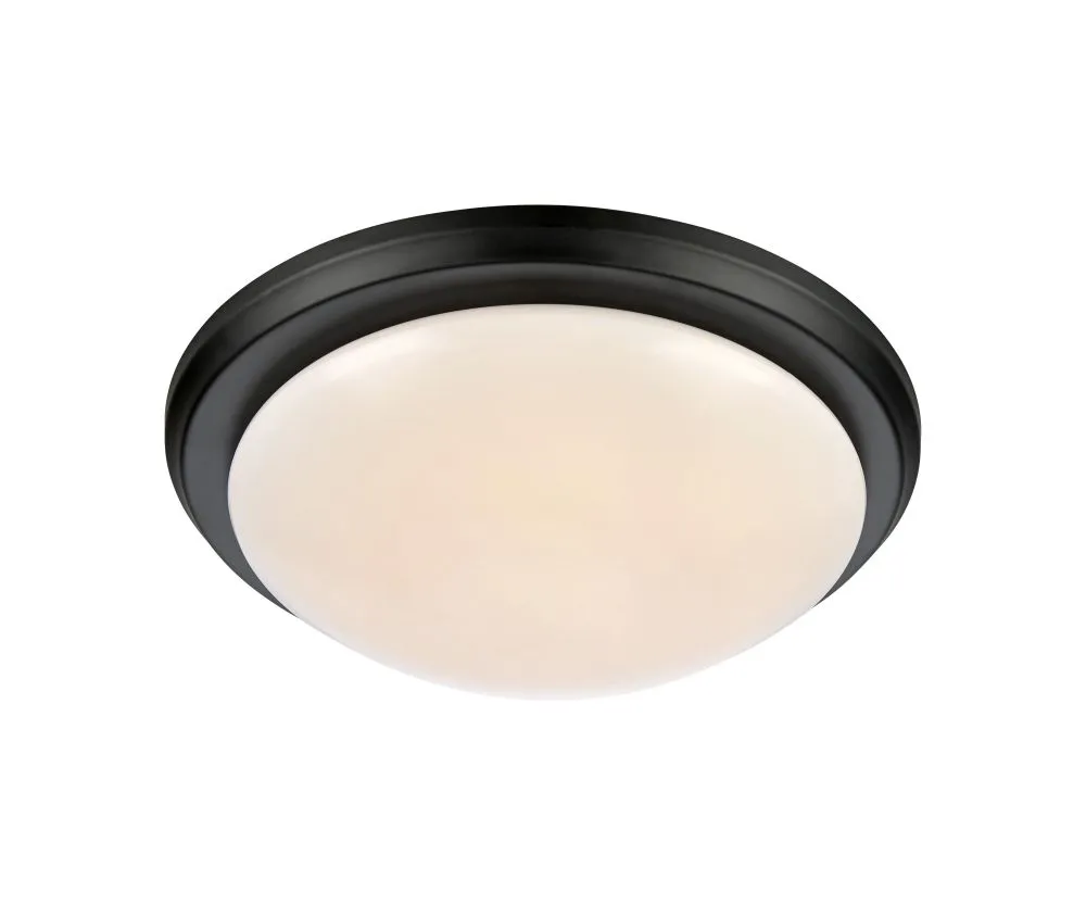 MARKSLÖJD ROTOR Beltéri LED mennyezeti lámpa 9W 450lm feke...