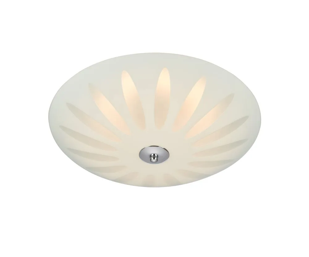 MARKSLÖJD PETAL Beltéri LED mennyezeti lámpa 12W 650lm kró...