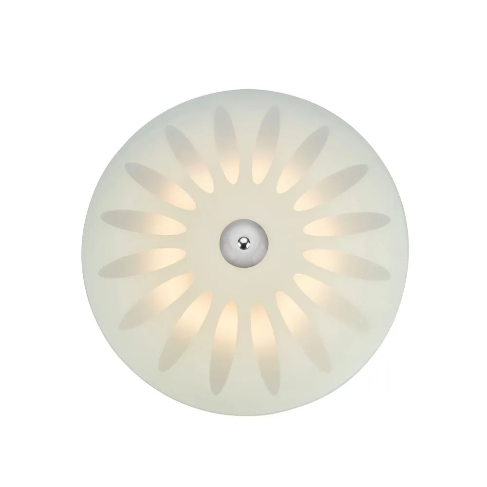 MARKSLÖJD PETAL Beltéri LED mennyezeti lámpa 15W 820lm kró...