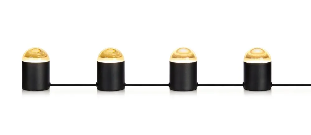 MARKSLÖJD JINX Éjjeli lámpa GU10 4x6W fekete